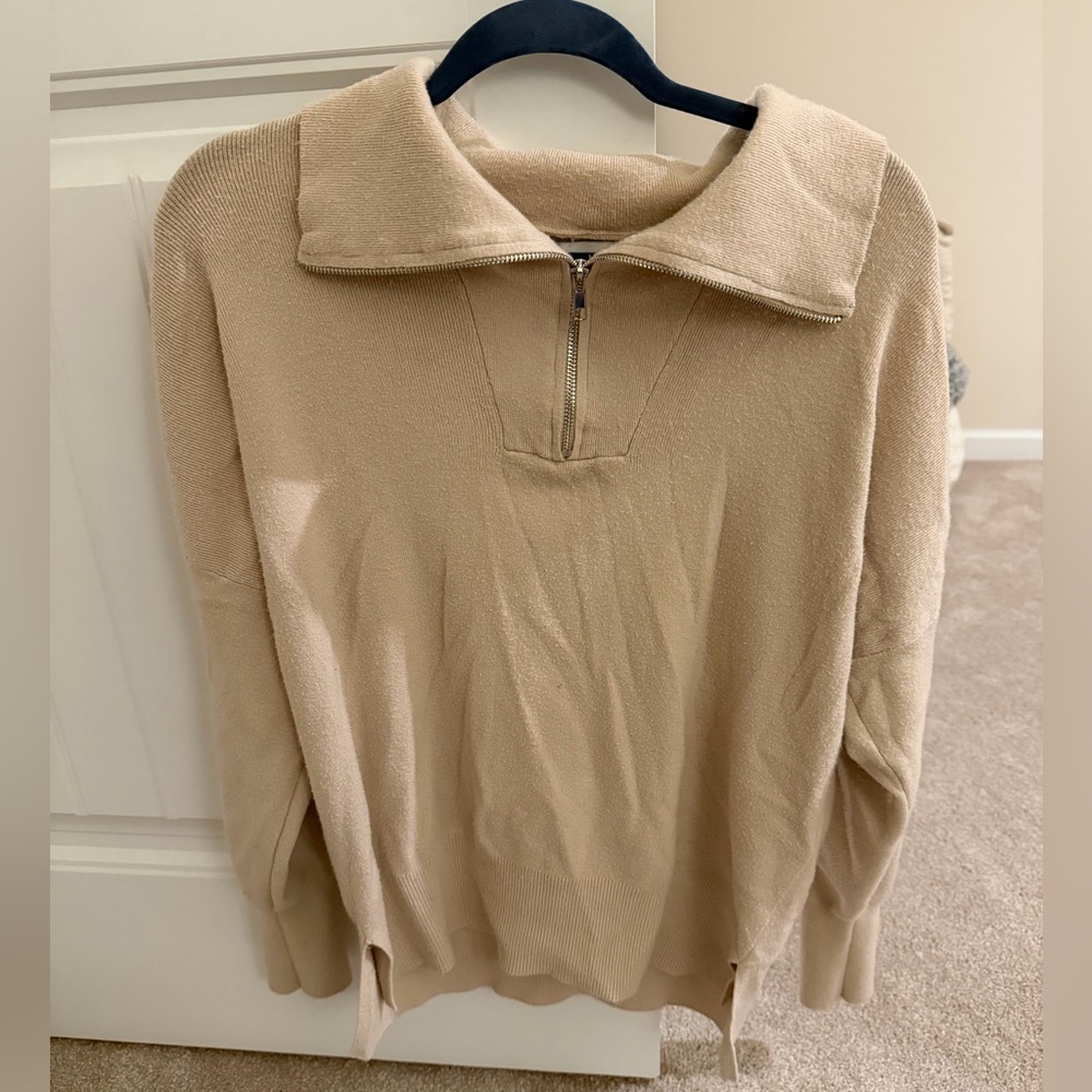 Abercrombie half zip sweater